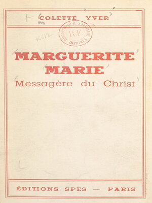 cover image of Marguerite Marie